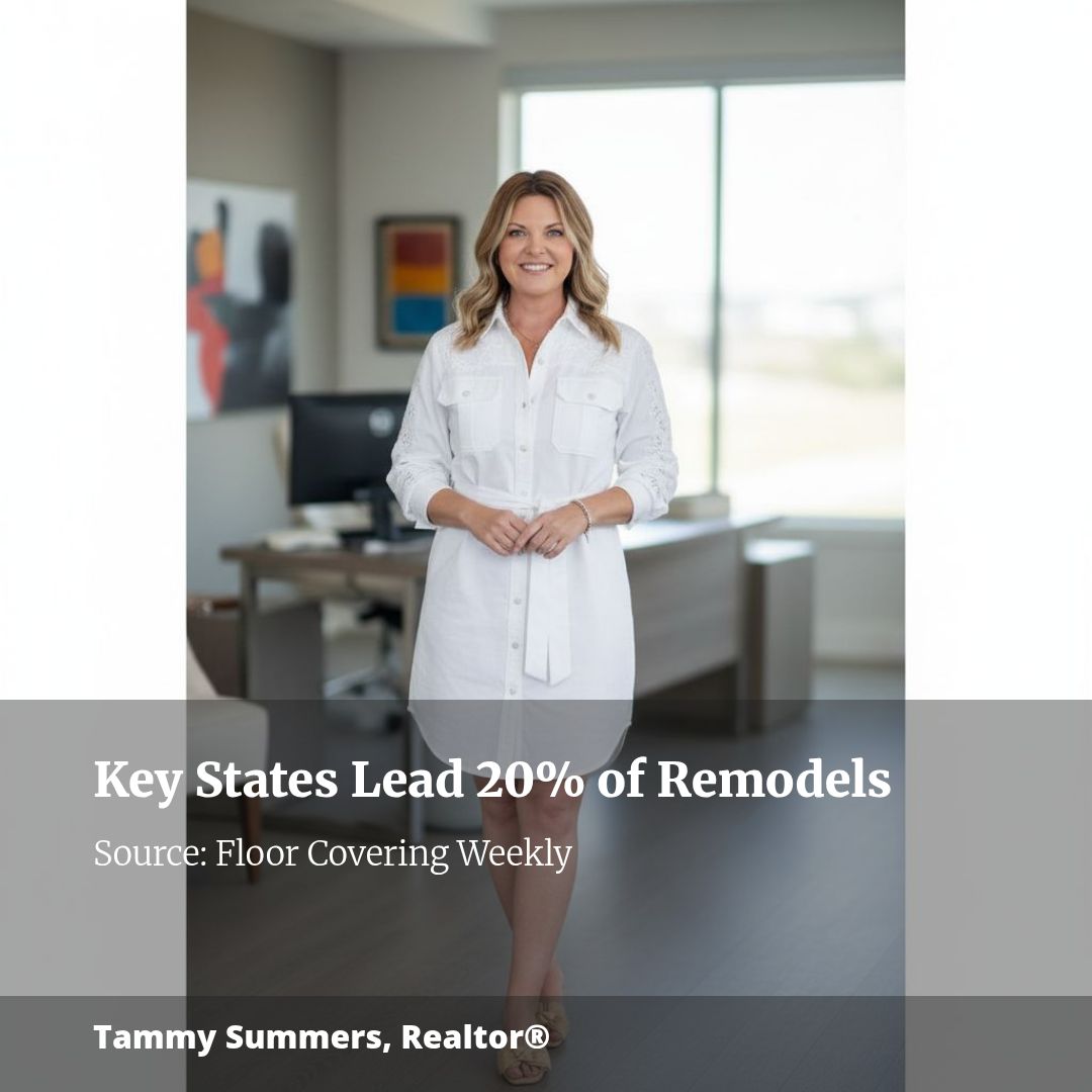Several States Drive 20 Percent of Remodel Activity