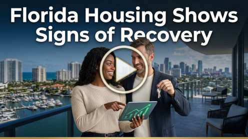 Florida Housing Shows Signs of Recovery | @TammyFraserSummers