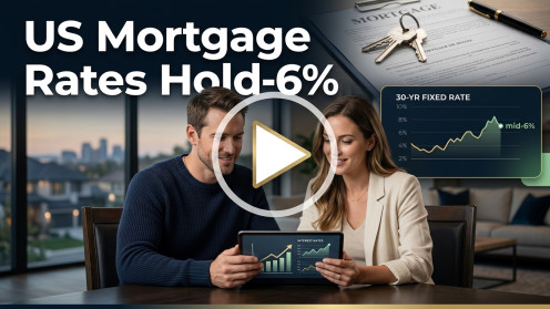 US Mortgage Rates Hold Mid-6% | @TammyFraserSummers